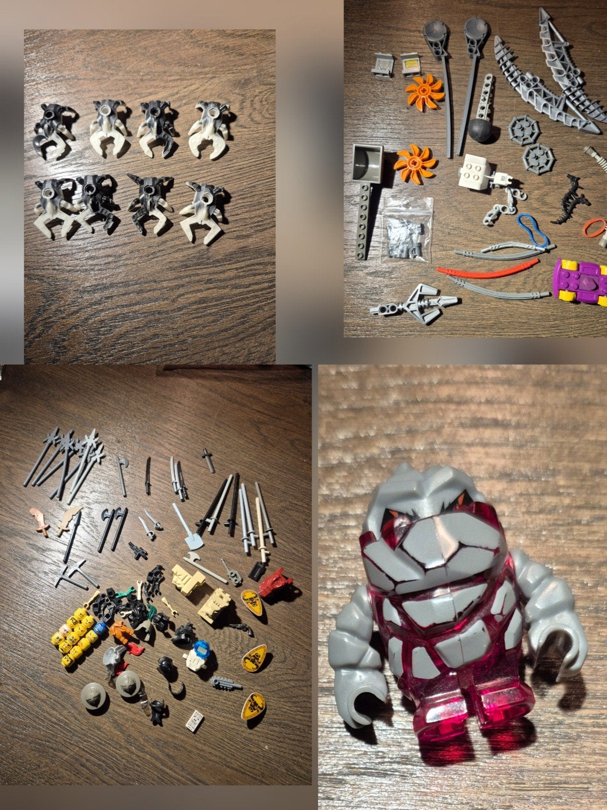 Partij Lego Technic en Bionicle onderdelen e.d., Ophalen of Verzenden, Gebruikt, Lego