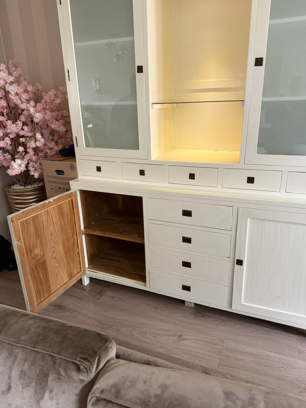Buffetkast, Huis en Inrichting, Kasten | Buffetkasten, Ophalen, Gebruikt, 200 cm of meer, 150 tot 200 cm