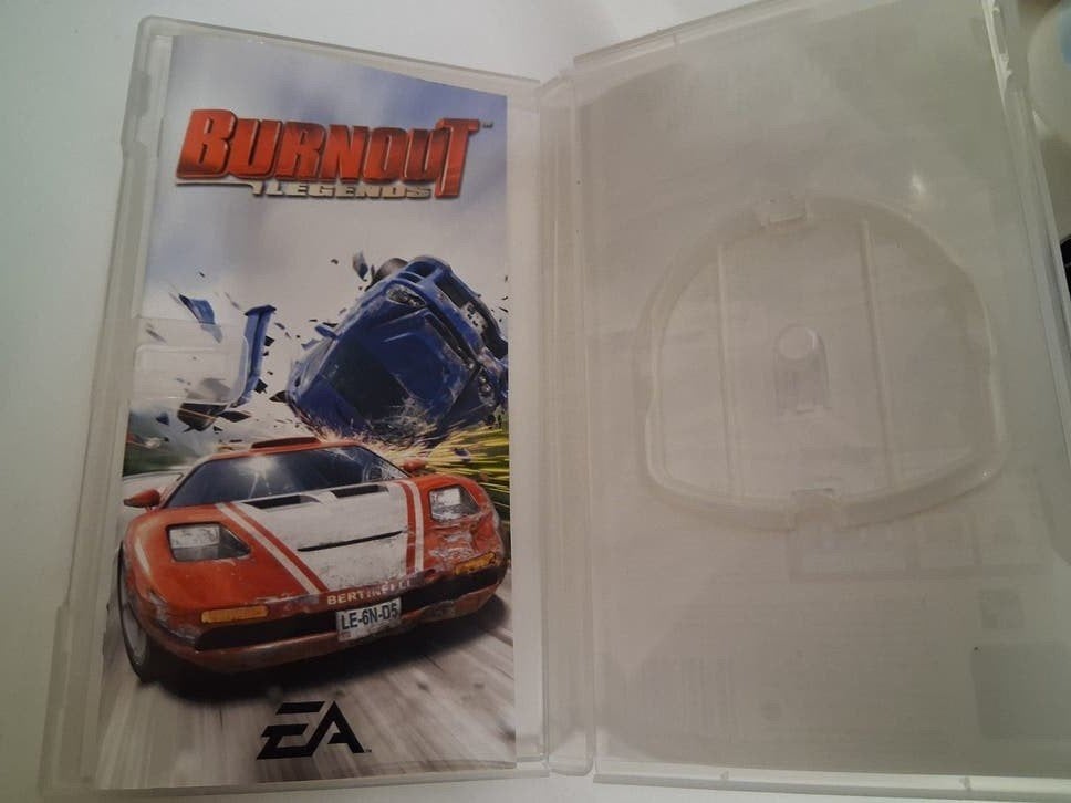 Burnout Legends PSP (alleen doosje en boekje), Ophalen of Verzenden, Zo goed als nieuw, Racen en Vliegen