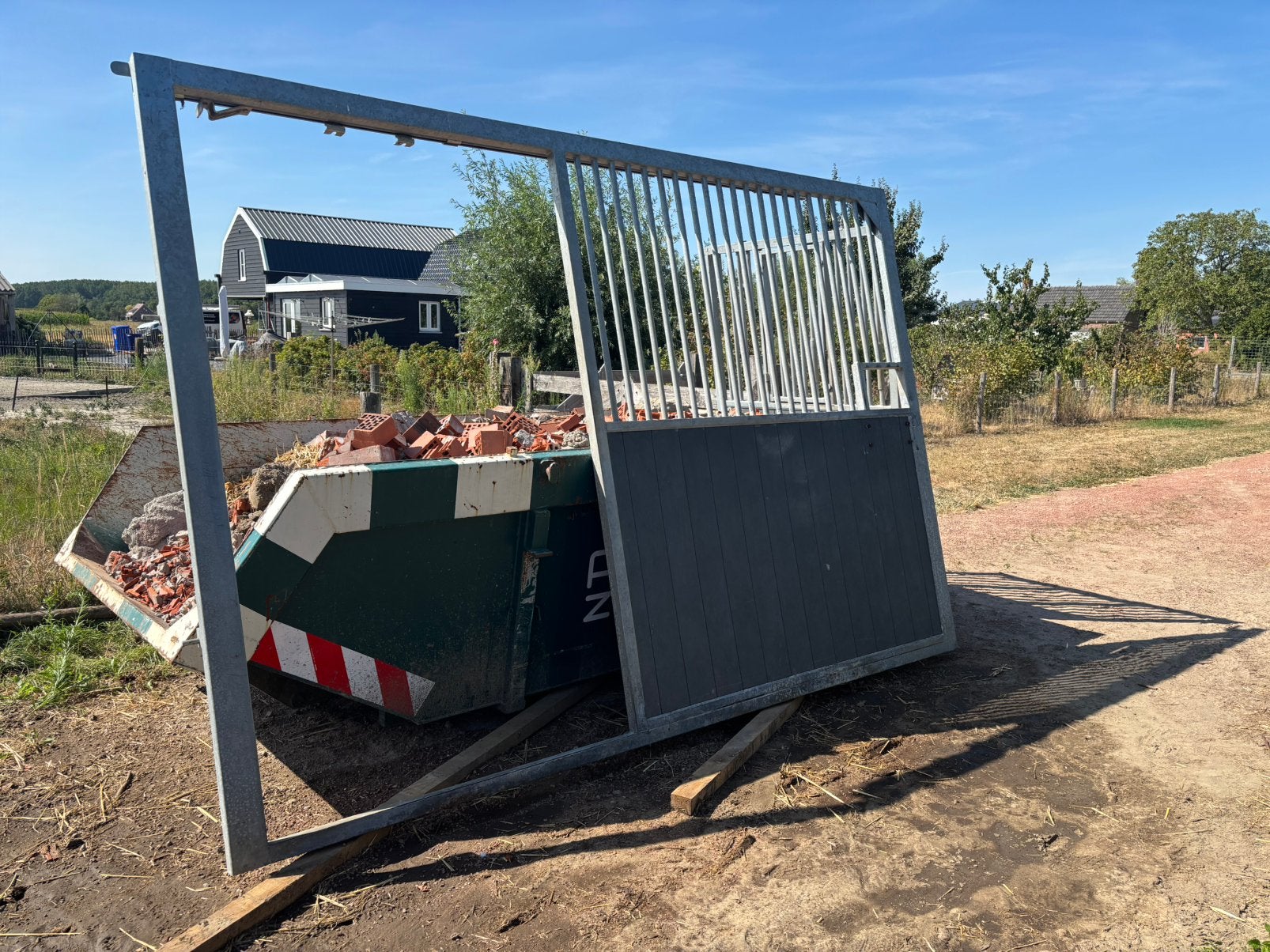 Voorwand box met kunststof 3.5 meter, Dieren en Toebehoren