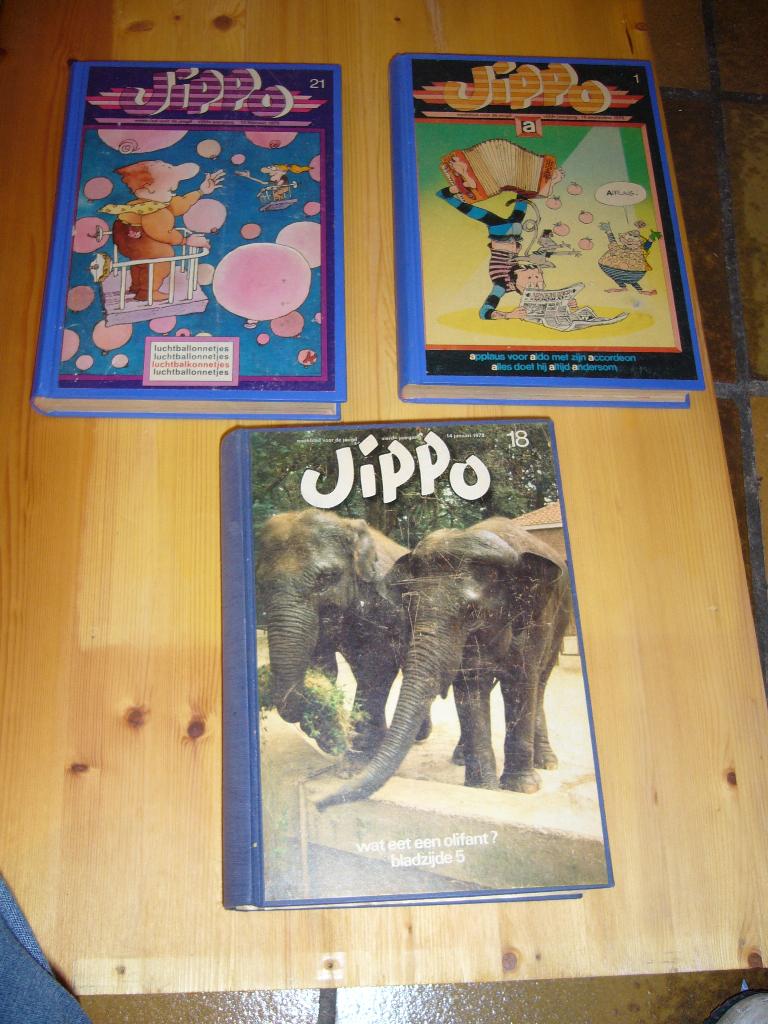 JIPPO ingebonden - sept. 1977 t/m juni 1979, Complete serie of reeks, Ophalen of Verzenden, Zo goed als nieuw
