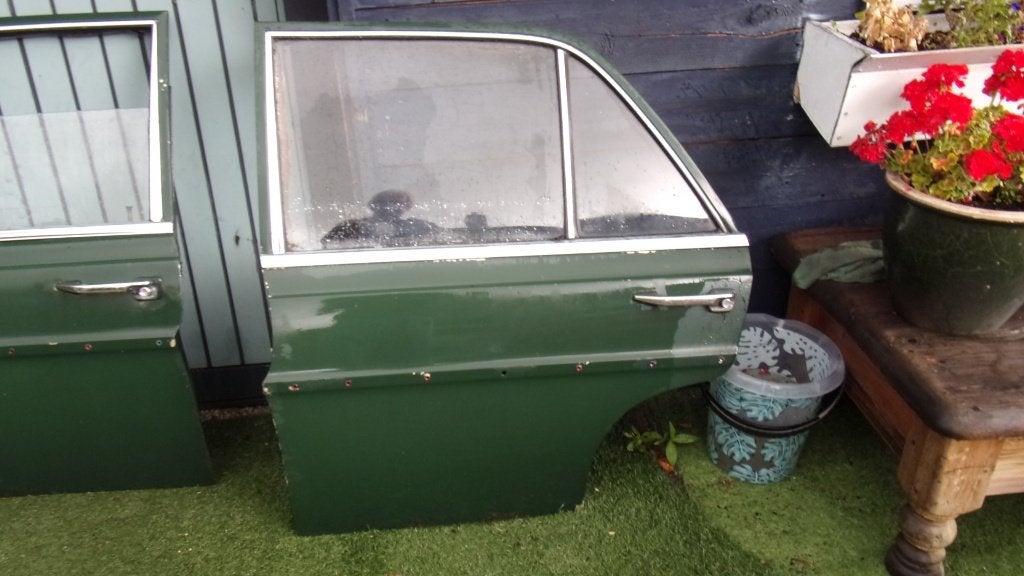 Mercedes Benz W 108 S 280 Deuren en motorkap in goede staat, Auto-onderdelen, Ophalen, Gebruikt, Deur, Mercedes-Benz