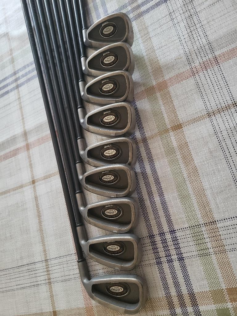 Callaway Big Bertha Irons Set 3-SW – Graphite RCH96 -Vintage, Ophalen, Gebruikt, Set, Callaway