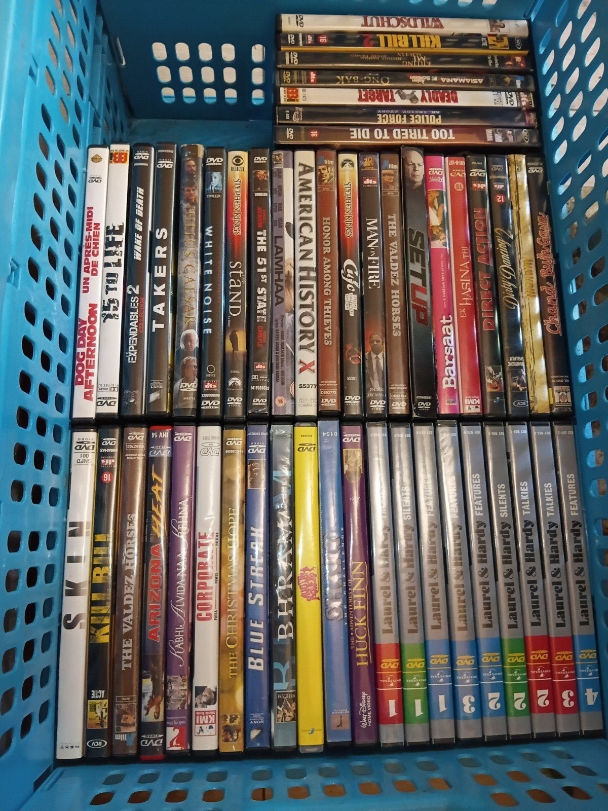 Grote collectie diverse DVD films - Actie, Drama, Thriller, Ophalen, Vanaf 16 jaar, Nederlands, Bonusmateriaal