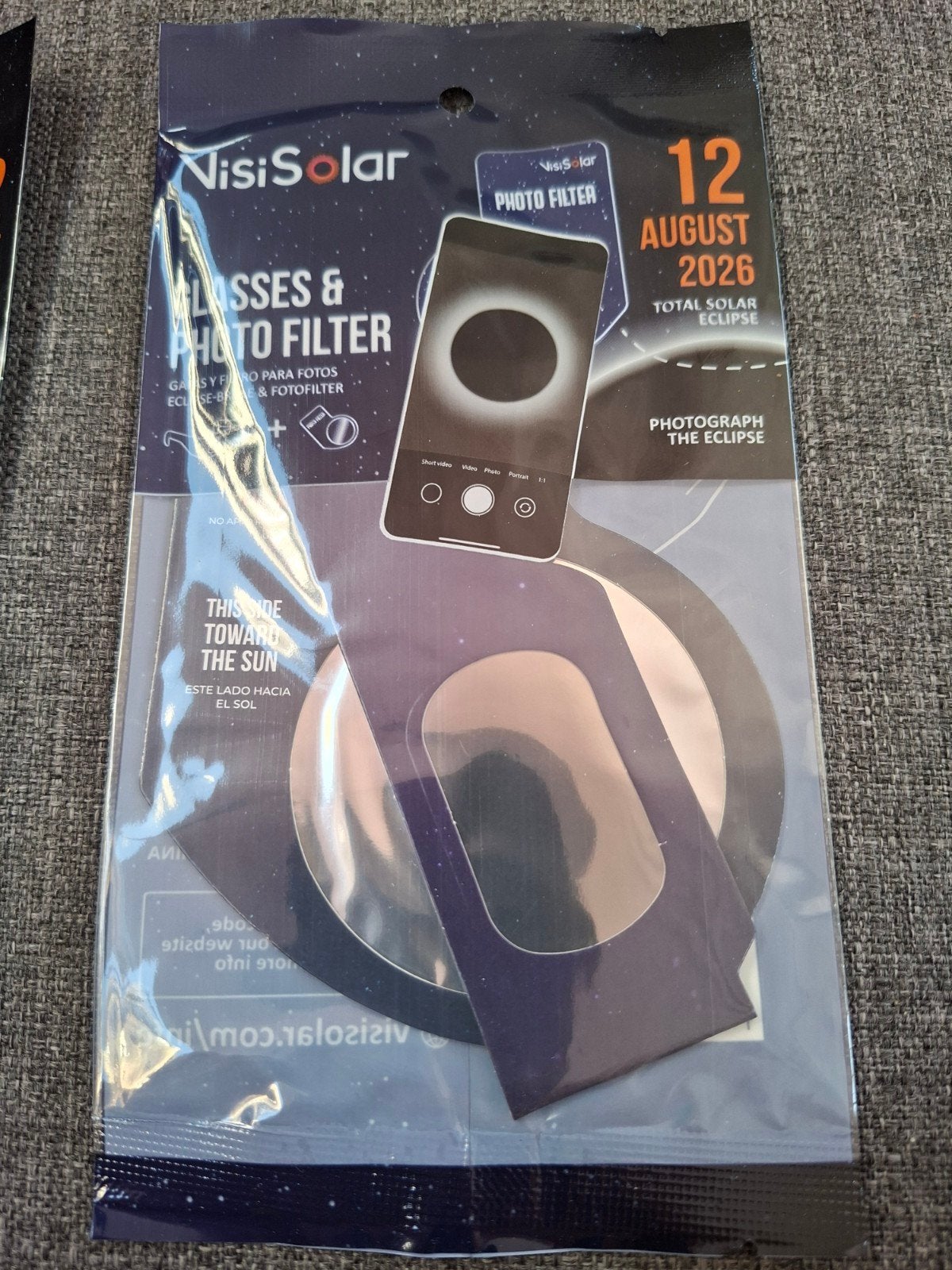 Eclipse bril 2x inclusief photo filter en filter telefoon, Computers en Software, Headsets, Ophalen of Verzenden, Nieuw