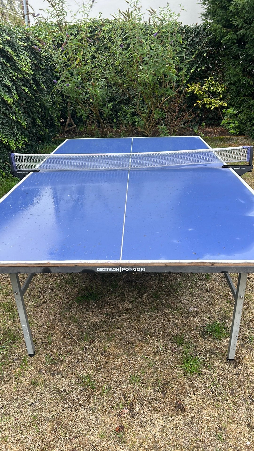 Pingpong tafel, Ophalen of Verzenden, Gebruikt, Tafel Outdoor, Inklapbaar