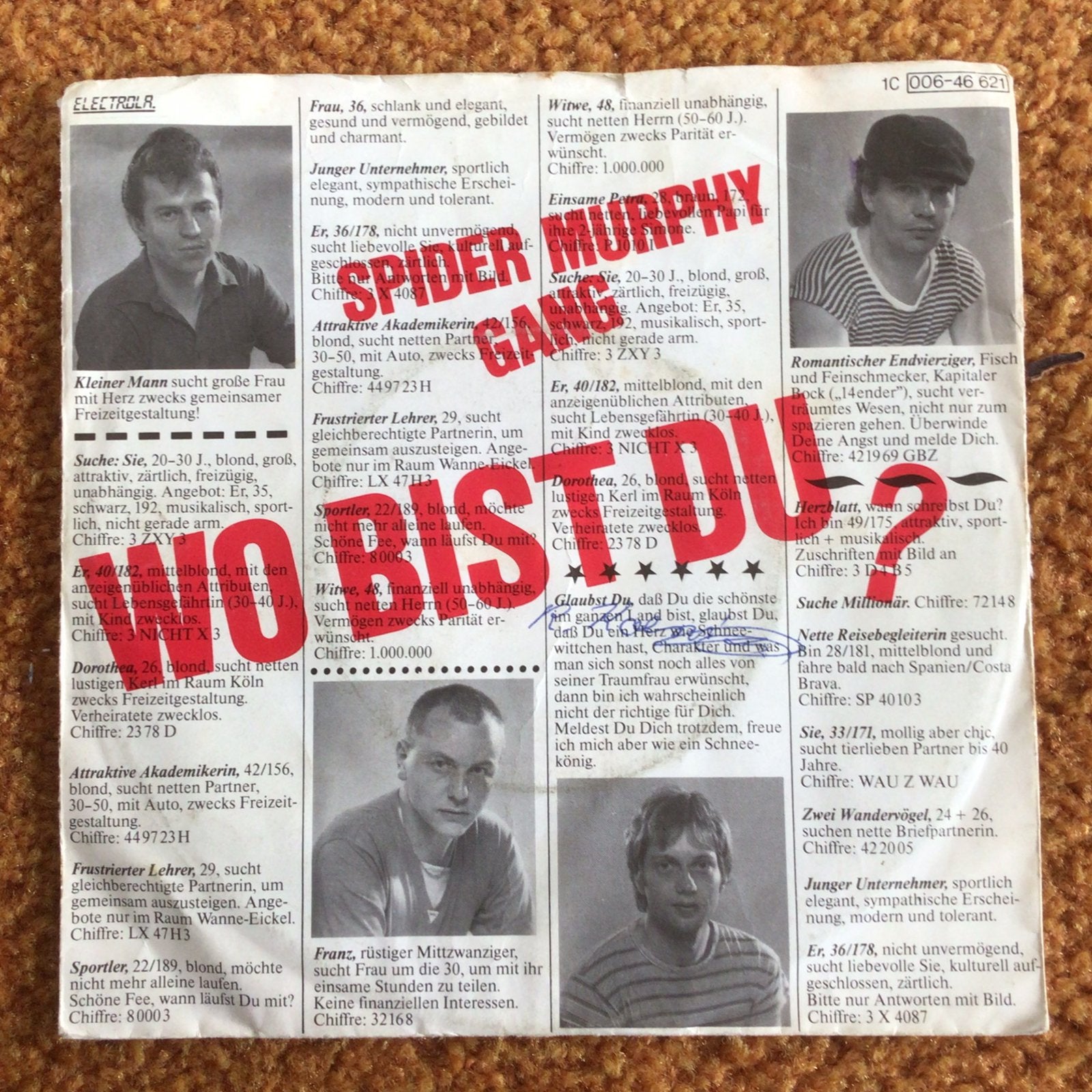 Spider Murphy Gang, Ophalen of Verzenden, Zo goed als nieuw, Pop