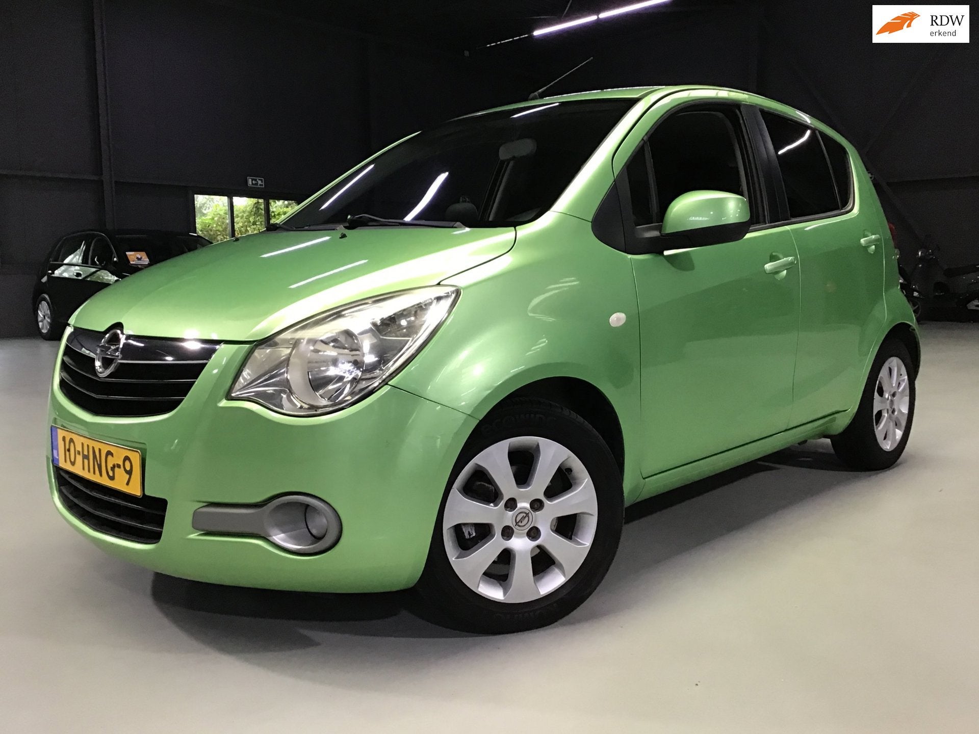Opel Agila 1.0 Enjoy I 1e Eigen. I Airco I Hoge instap I Km, Auto's, Elektrische ramen, Stof, Gebruikt, 996 cc