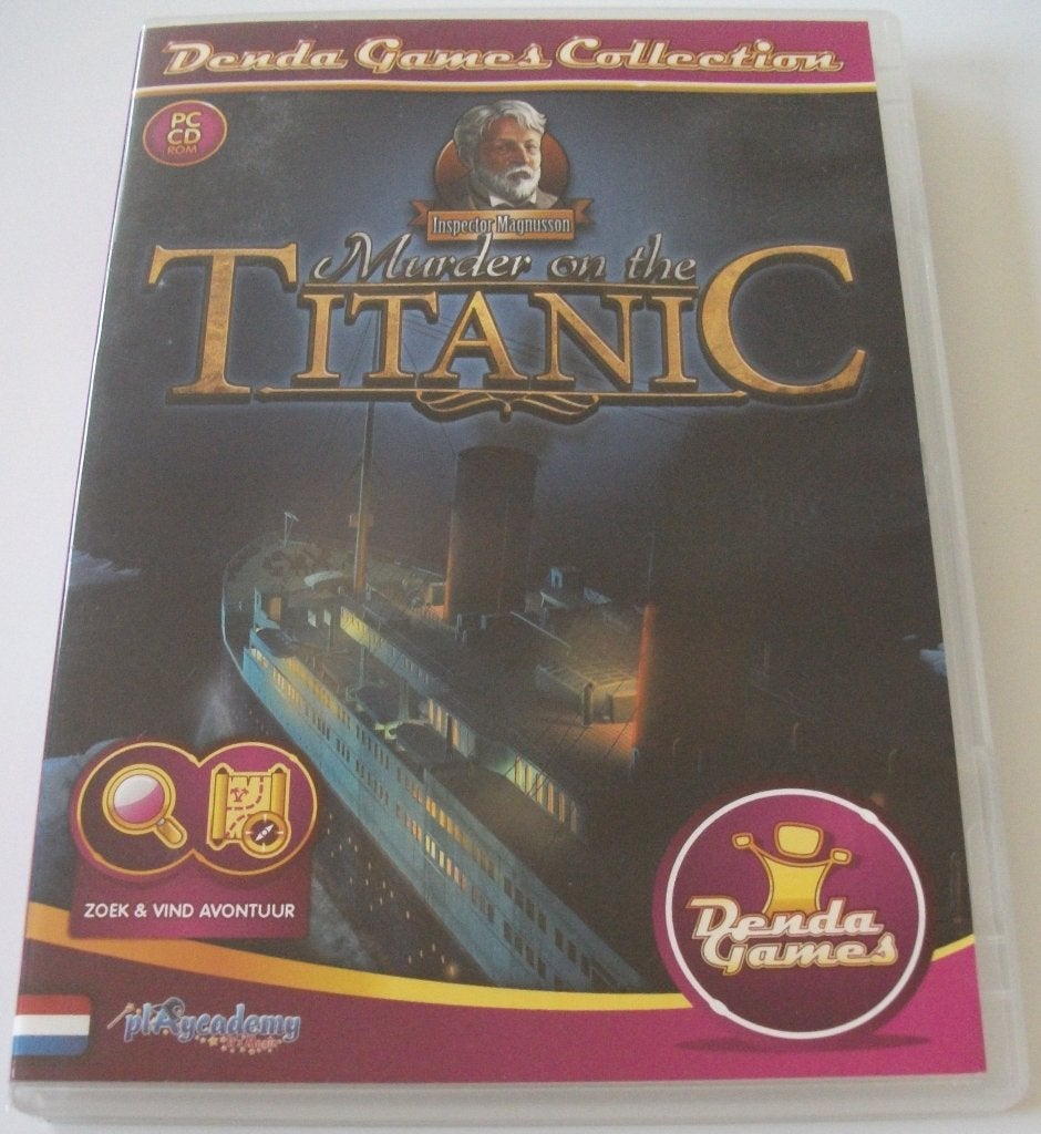 PC Game *** INSPECTOR MAGNUSSON *** Murder on the Titanic, Puzzel en Educatief, 1 speler, Ophalen of Verzenden, Zo goed als nieuw