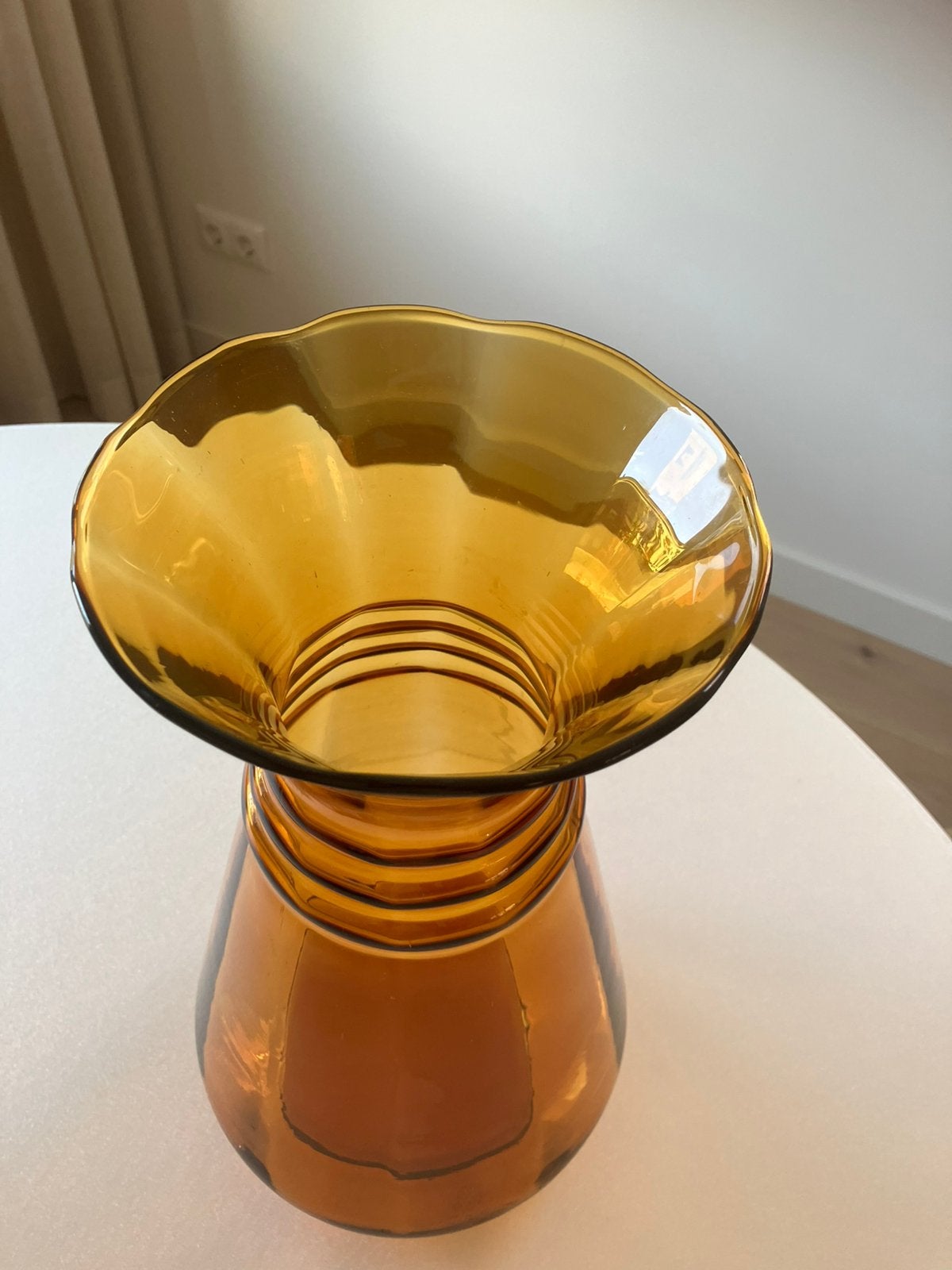 Zeldzame amber Doyen vaas, Ophalen of Verzenden