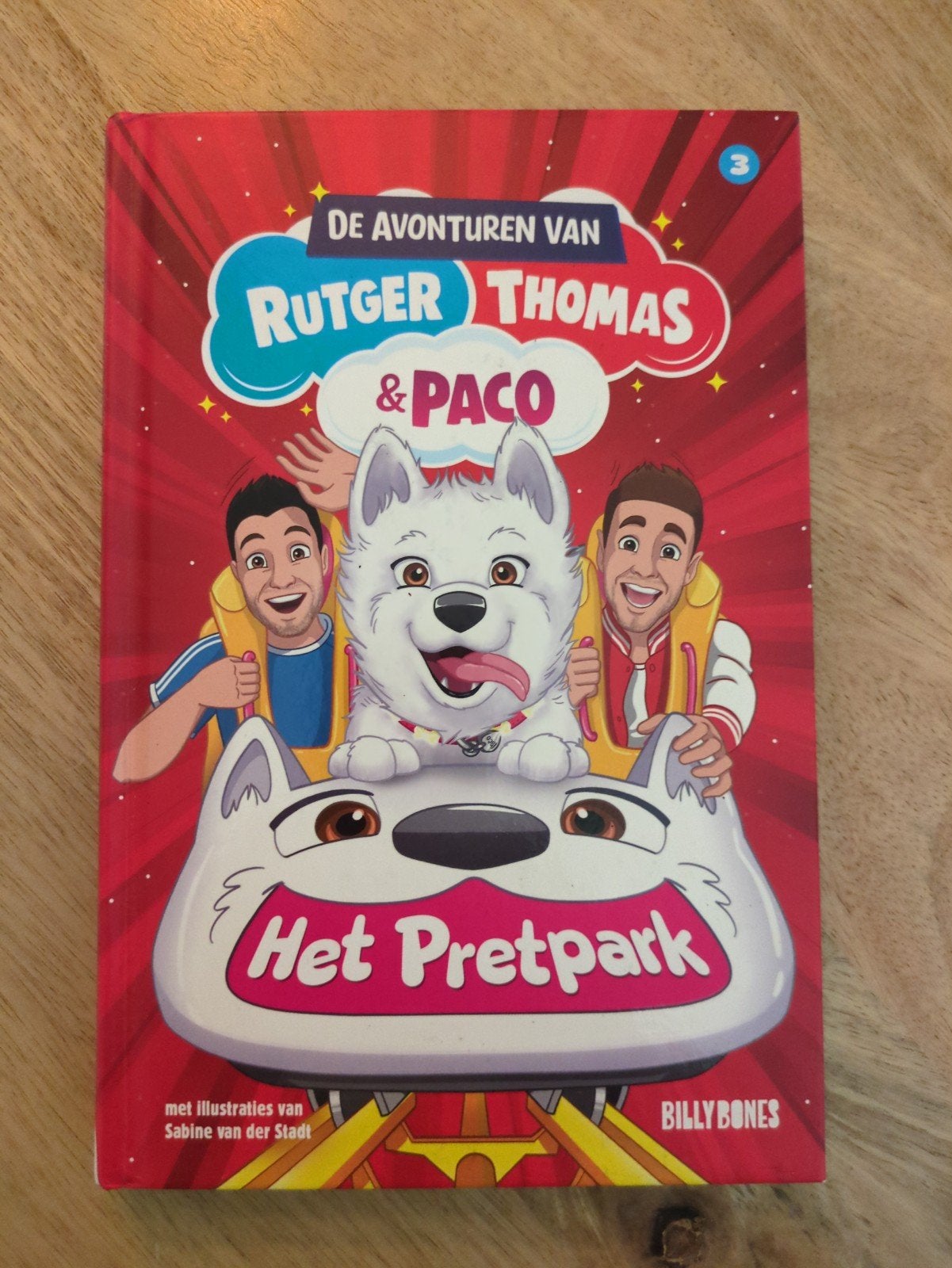 De Avonturen van Rutger, Thomas & Paco: Het Pretpark, Ophalen, Zo goed als nieuw, Rutger Vink, Thomas van Grinsven, Sabine van der Stadt