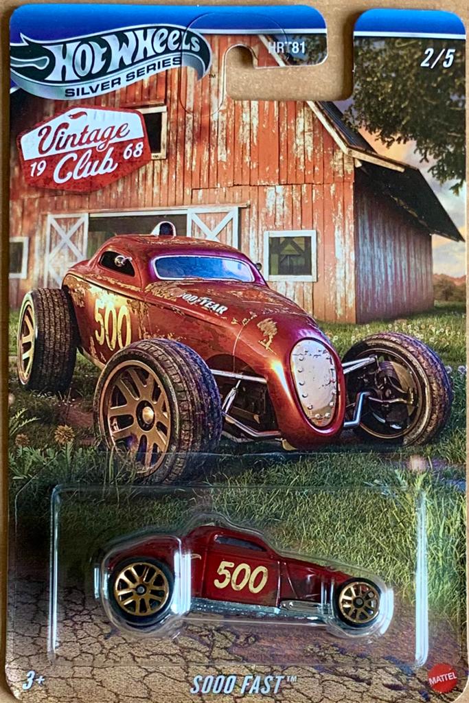Sooo Fast - Hot Wheels Silver Series [Vintage Club 1968 2/5], Ophalen of Verzenden, Nieuw, Auto