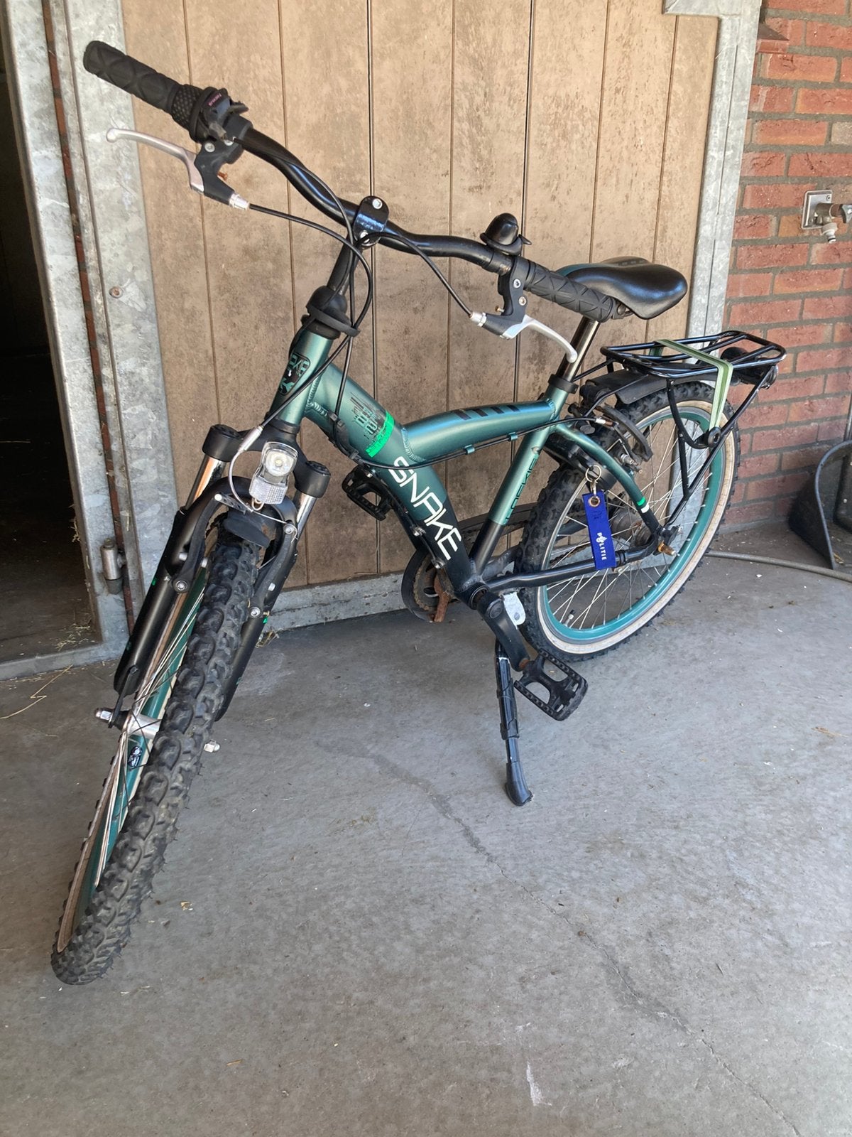 Batavus / Snake - 22 inch jongensfiets groen (2022-2024), Ophalen, Gebruikt, 22 inch, Versnellingen