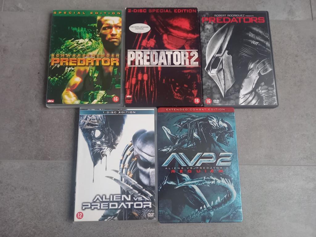 Predator films origineel. Setprijs 12.50, Vanaf 12 jaar, Ophalen of Verzenden, Zo goed als nieuw