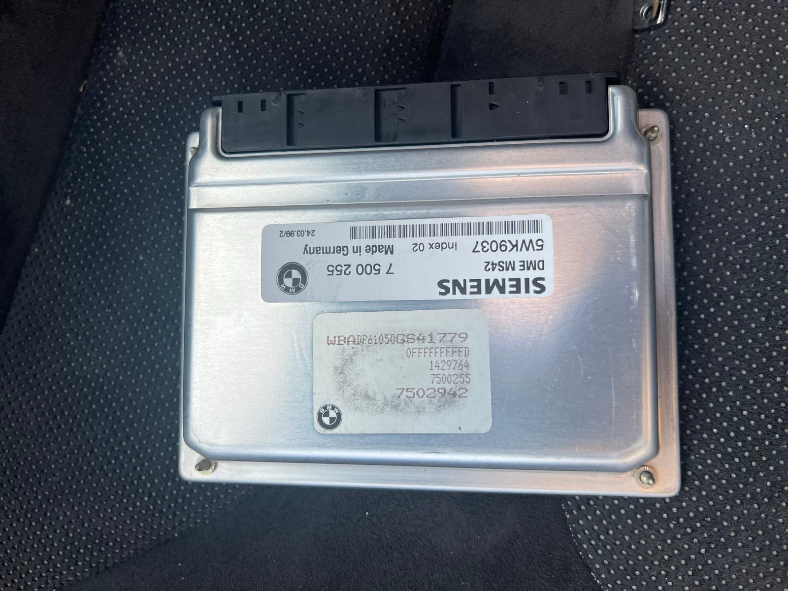 BMW Siemens DME MS42 (7 500 255) | BMW M52B28 ECU | BMW 328i, Ophalen of Verzenden, BMW