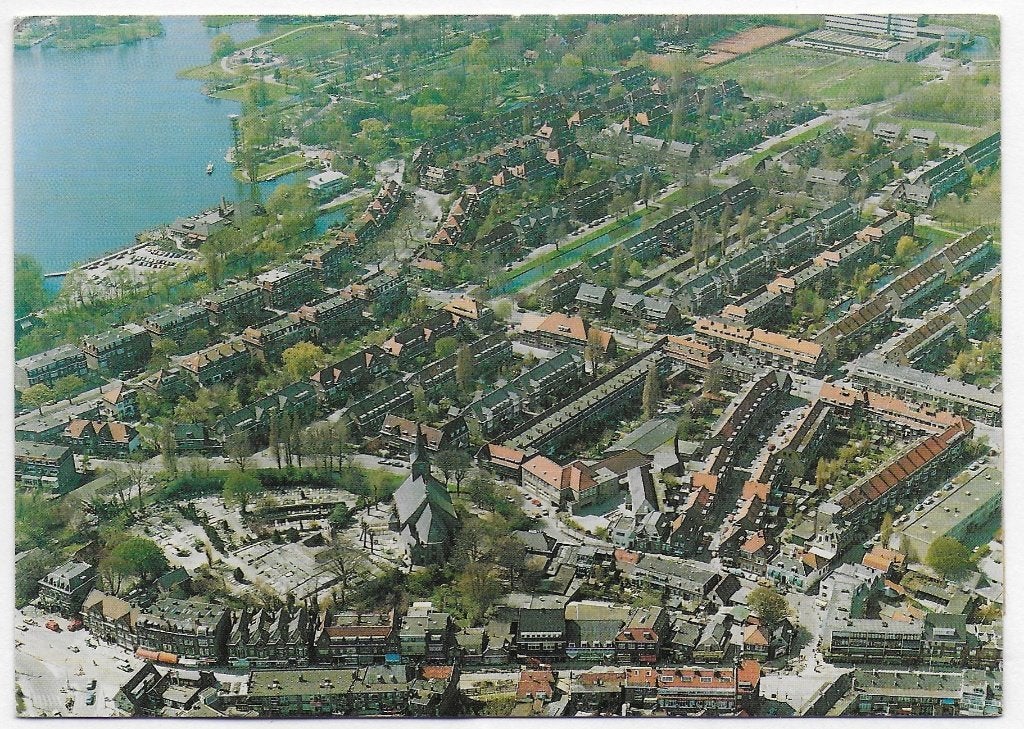 Rotterdam Luchtopname Gelopen Ansichtkaart ( 8749 ), Verzamelen, Ophalen of Verzenden, 1980 tot heden, Gelopen, Zuid-Holland