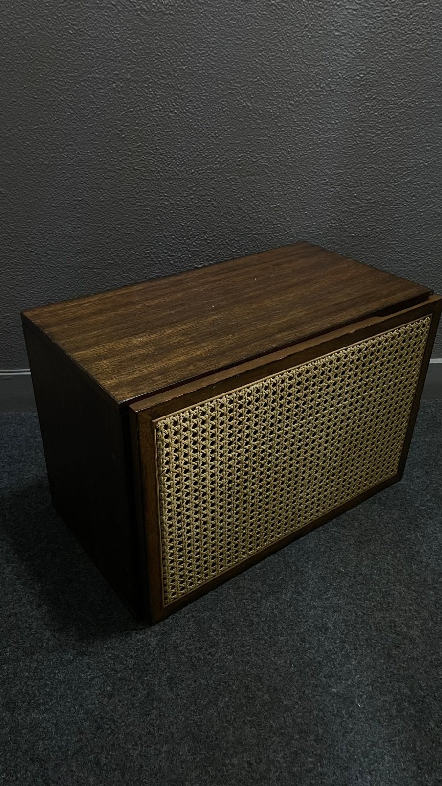 Rattan wood wall cabinet, Ophalen, Zo goed als nieuw, 50 tot 100 cm, Minder dan 50 cm