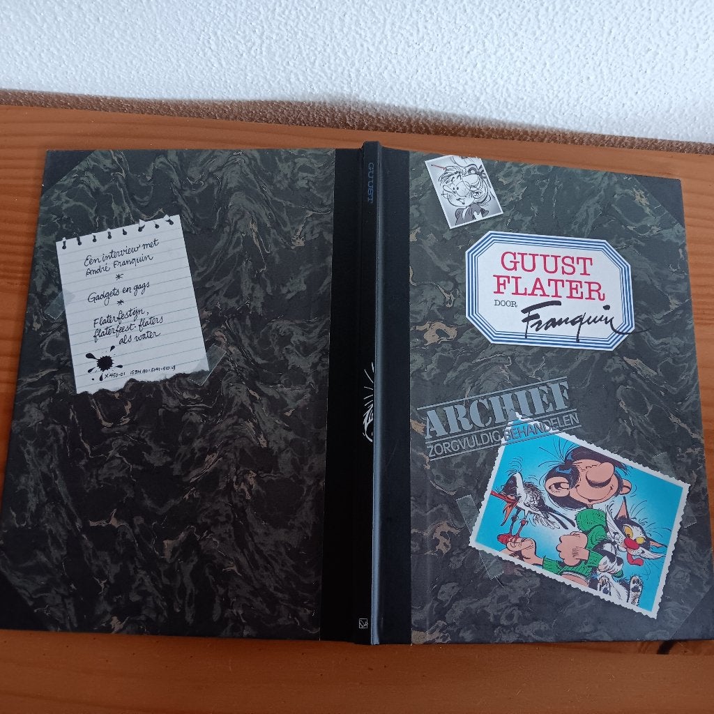 Guust Flater Archief - Franquin (Hardcover), Eén stripboek, Ophalen of Verzenden, Zo goed als nieuw, Franquin