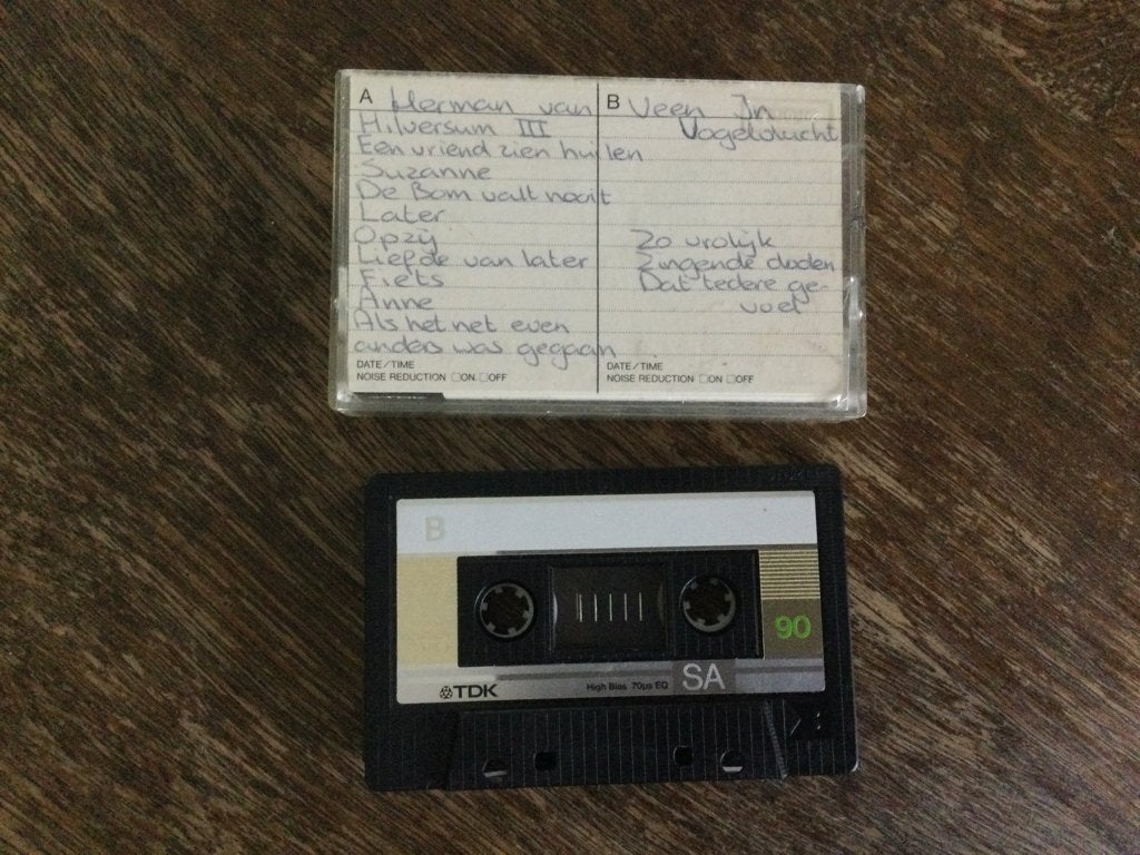 Cassettebandje met Herman van Veen In vogelvlucht, 1 bandje, Ophalen of Verzenden, Zo goed als nieuw, Voorbespeeld