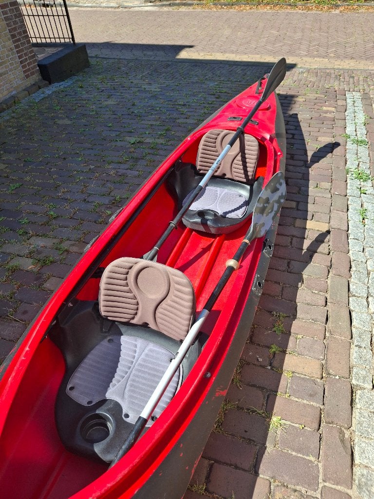 2 persoons kano, Ophalen, Gebruikt, Met peddels, Twee personen