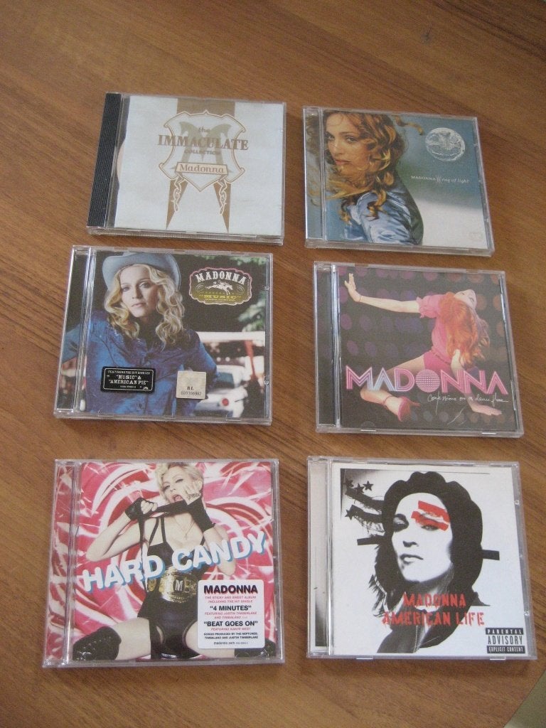 Madonna albums 13x en dvd film, Ophalen of Verzenden, Zo goed als nieuw
