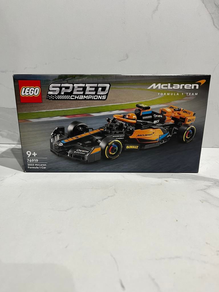 Lego Speed Champions 76919 2023 McLaren Formula 1 car, Ophalen, Zo goed als nieuw, Complete set, Lego