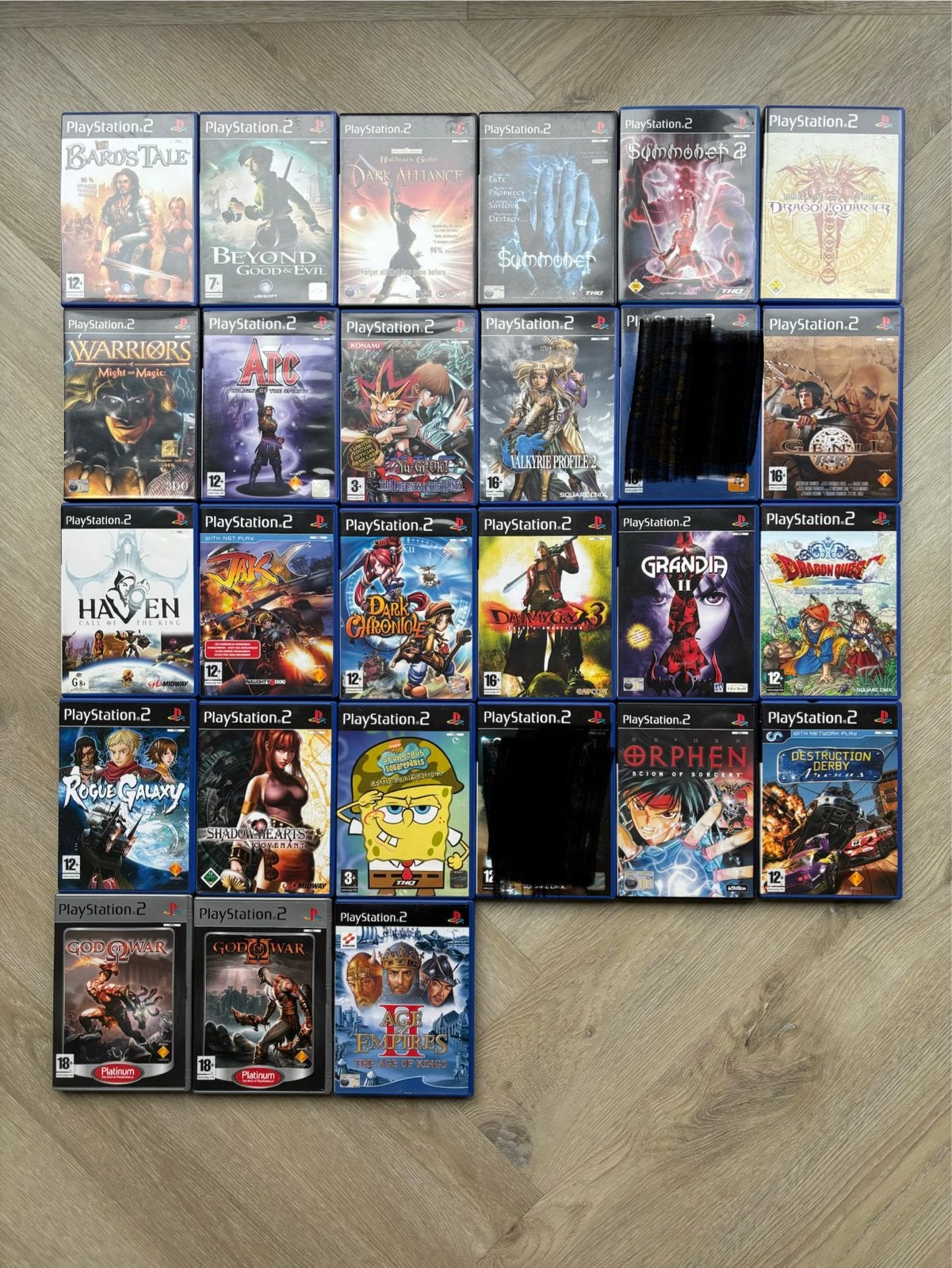 Grote collectie PlayStation 2 games - Diverse genres, Gebruikt, Vanaf 18 jaar, Overige genres, 1 speler