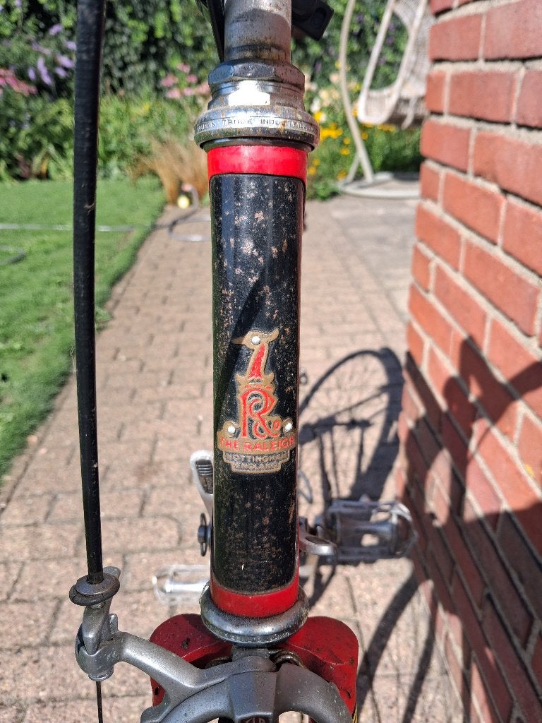 Vintage TI Raleigh race fiets, Gebruikt, Heren, 57 tot 61 cm, Ophalen
