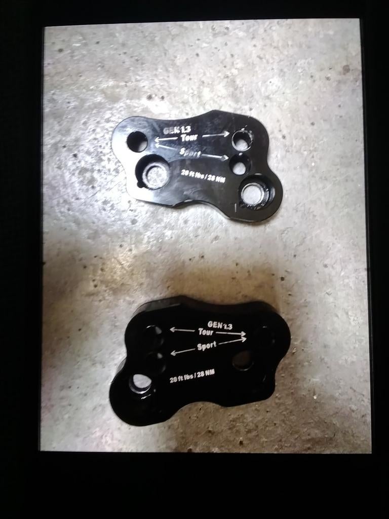 Helibar Tour Performance Stuurverhogers Honda GoldwingGL1800, Ophalen of Verzenden, Gebruikt