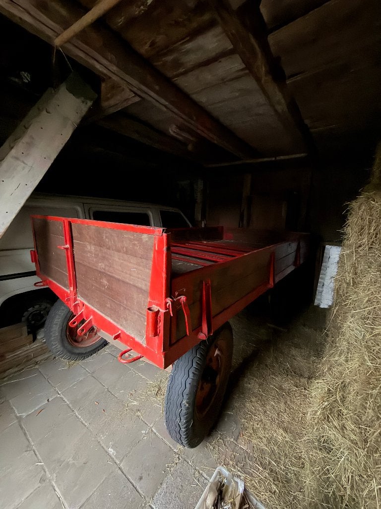 Hooiwagen / platte kar, 100 liter of meer, Ophalen, Gebruikt, Transportkar