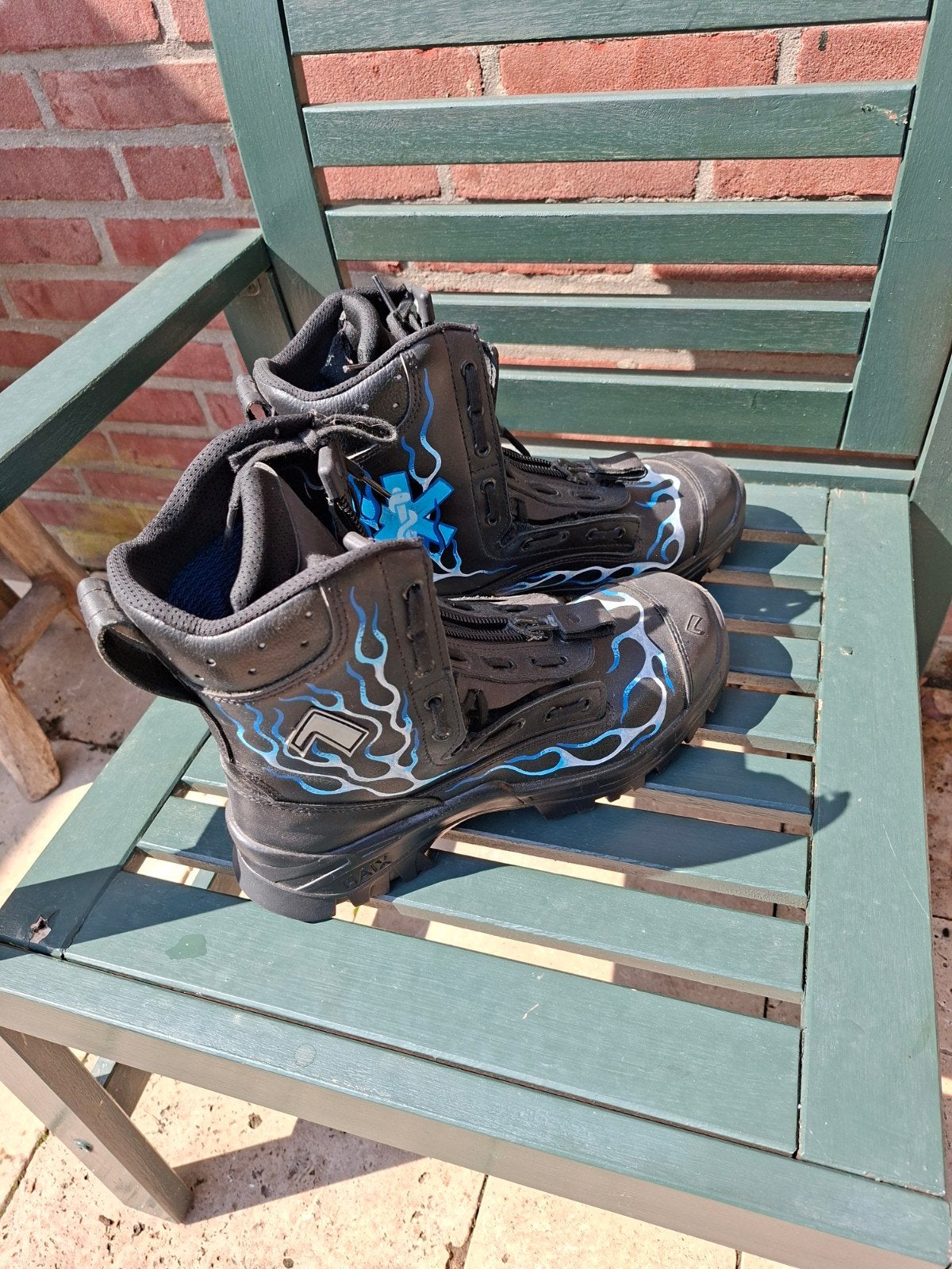 Nieuwe customized Haïti schoenen, maat 45, door tatoeëerder, Ophalen of Verzenden