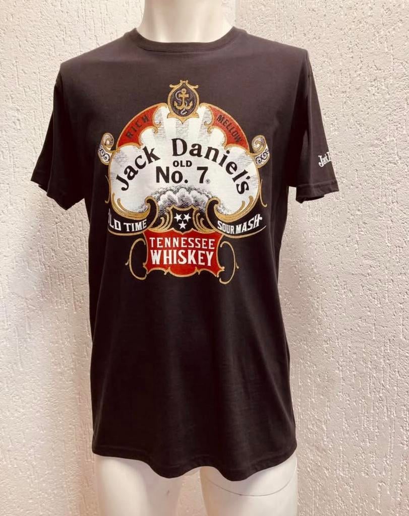 Nieuwe Jack Daniel's T-shirts Zwart - Maten M t/m XXL, Ophalen of Verzenden, Nieuw, Overige maten, Zwart