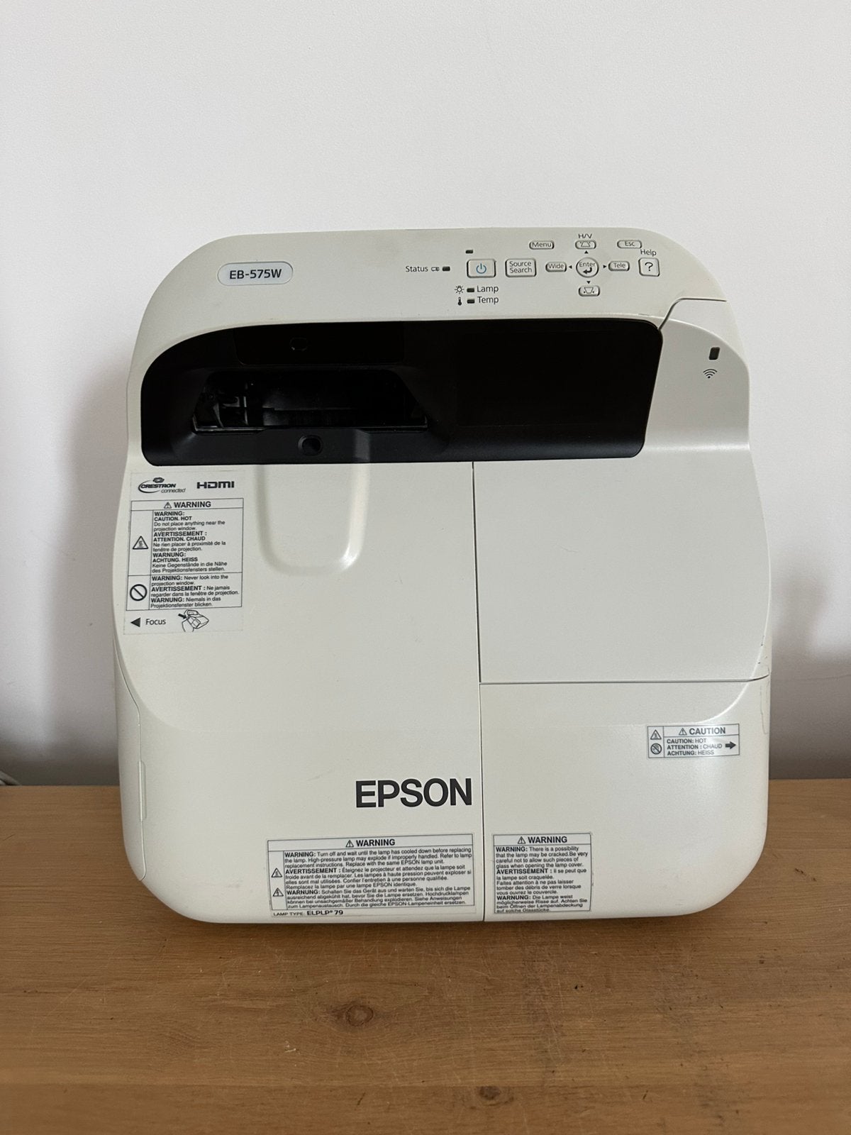 Nette Epson EB-575W Ultra Short Throw | 2700 lumen, Ophalen of Verzenden, Zo goed als nieuw, LCD, Epson