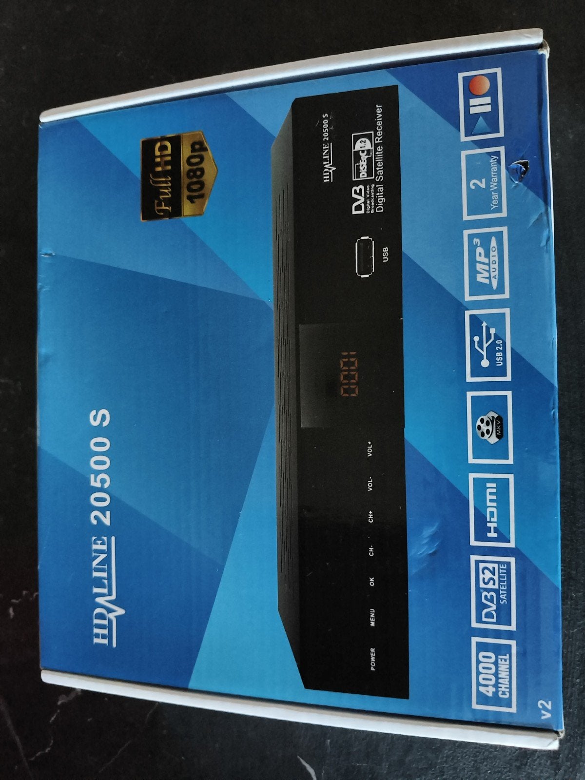 HDLINE 20500 S Full HD Digitale Satelliet Ontvanger, Ophalen of Verzenden