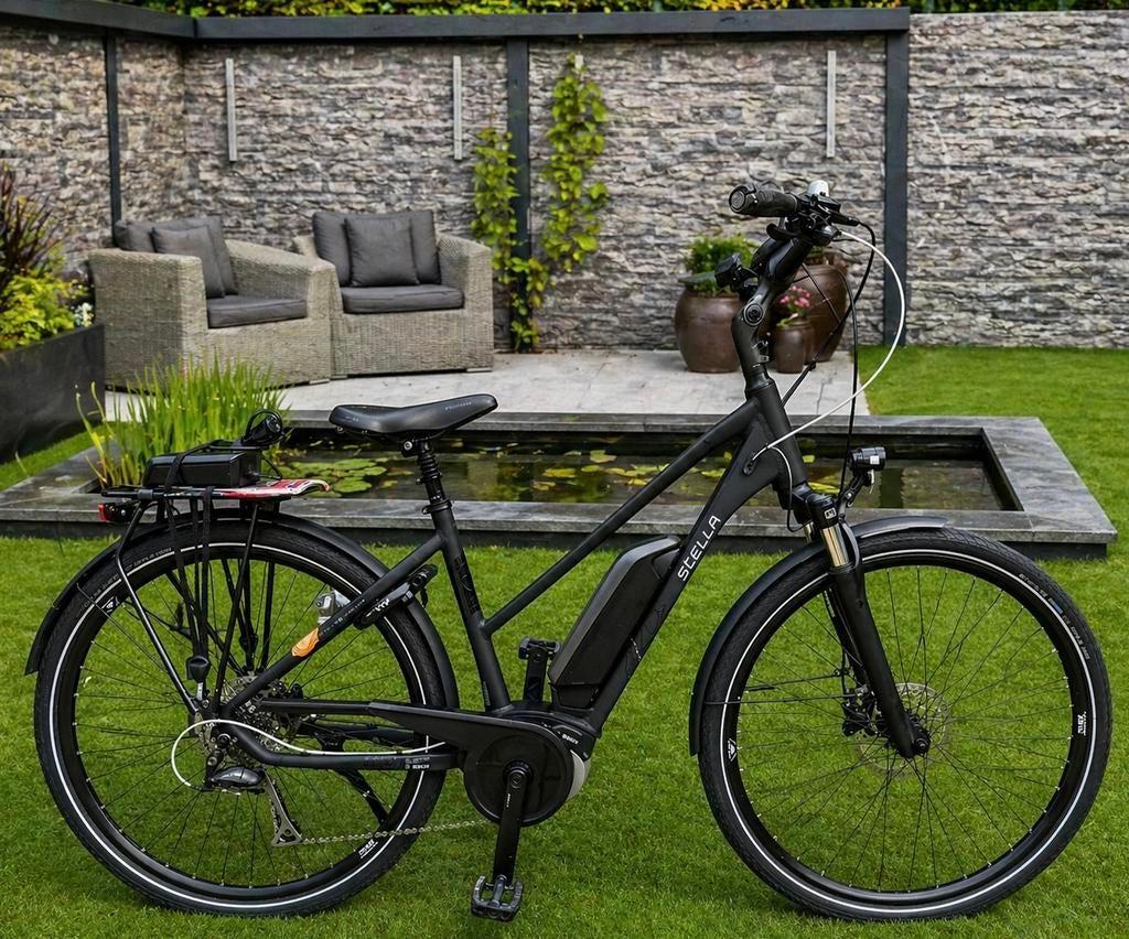 Elektrische Stella dames fiets middenmotor Bosch 500Wh, Ophalen of Verzenden, Zo goed als nieuw, Overige merken, Versnellingen