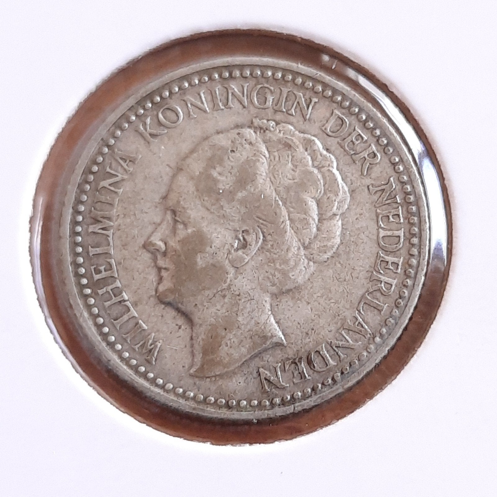 Zilveren Munt 1/2 Gulden Koningin Wilhelmina 1921, Verzenden, Koningin Wilhelmina, ½ gulden
