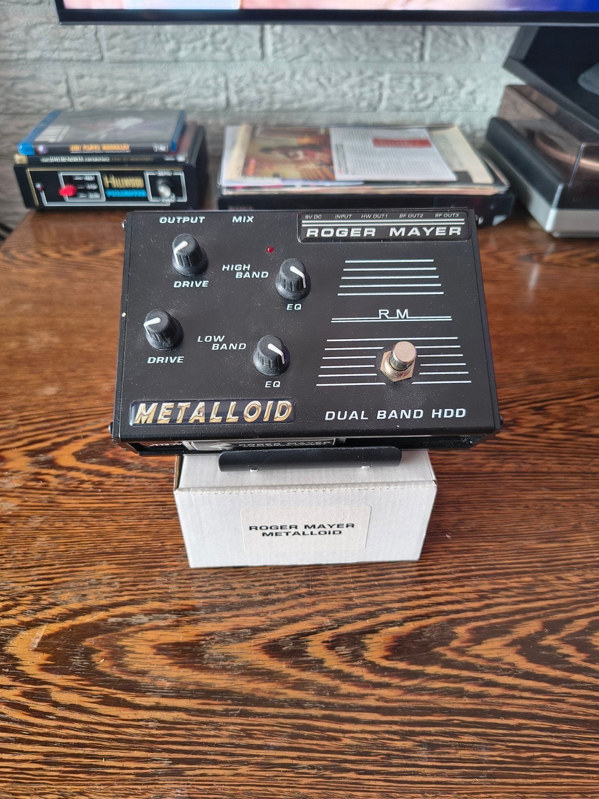 Roger Mayer Metalloid Distortion, Ophalen of Verzenden, Zo goed als nieuw, Distortion, Overdrive of Fuzz