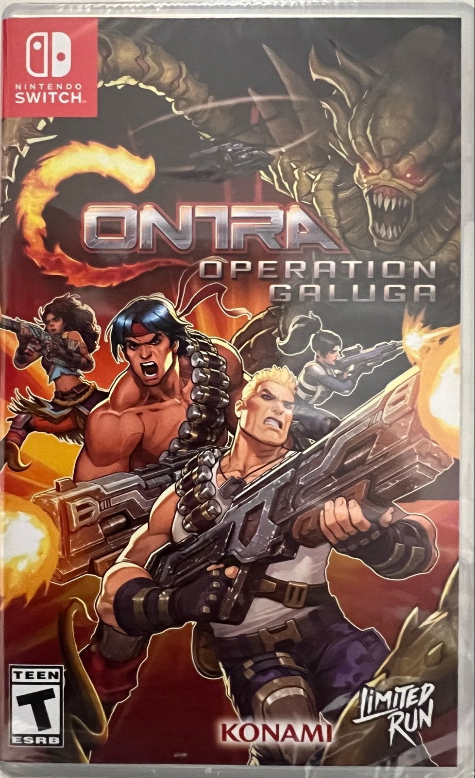 Contra: Operation Galuga - Switch, Nieuw, verzegeld, limited, Spelcomputers en Games, Games | Nintendo Switch, Shooter, Nieuw
