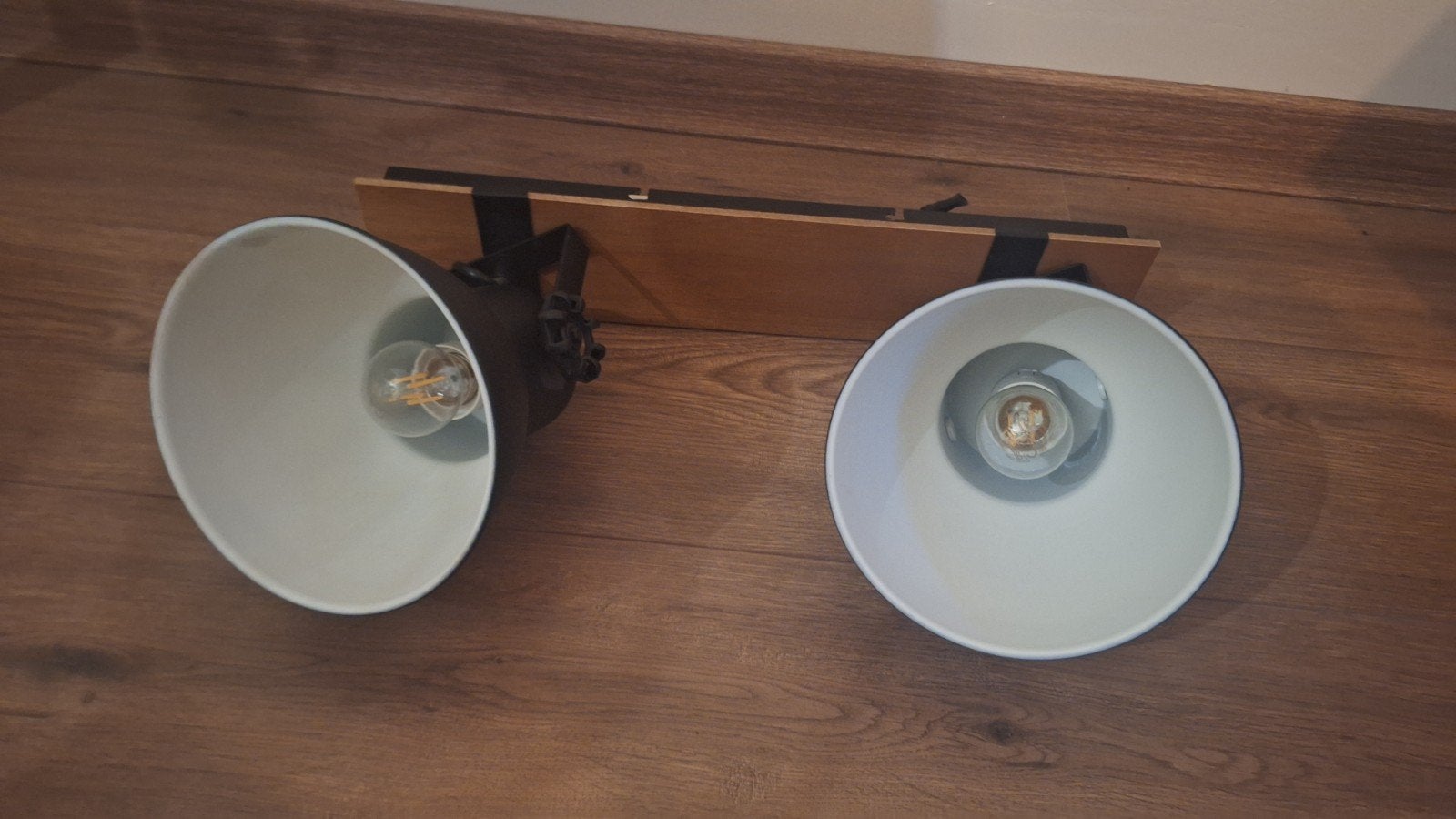 Industriele lamp, Ophalen, Led, Metaal of Aluminium, Zo goed als nieuw