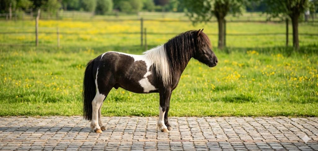 Raszuivere DNA geteste falabella, Hengst