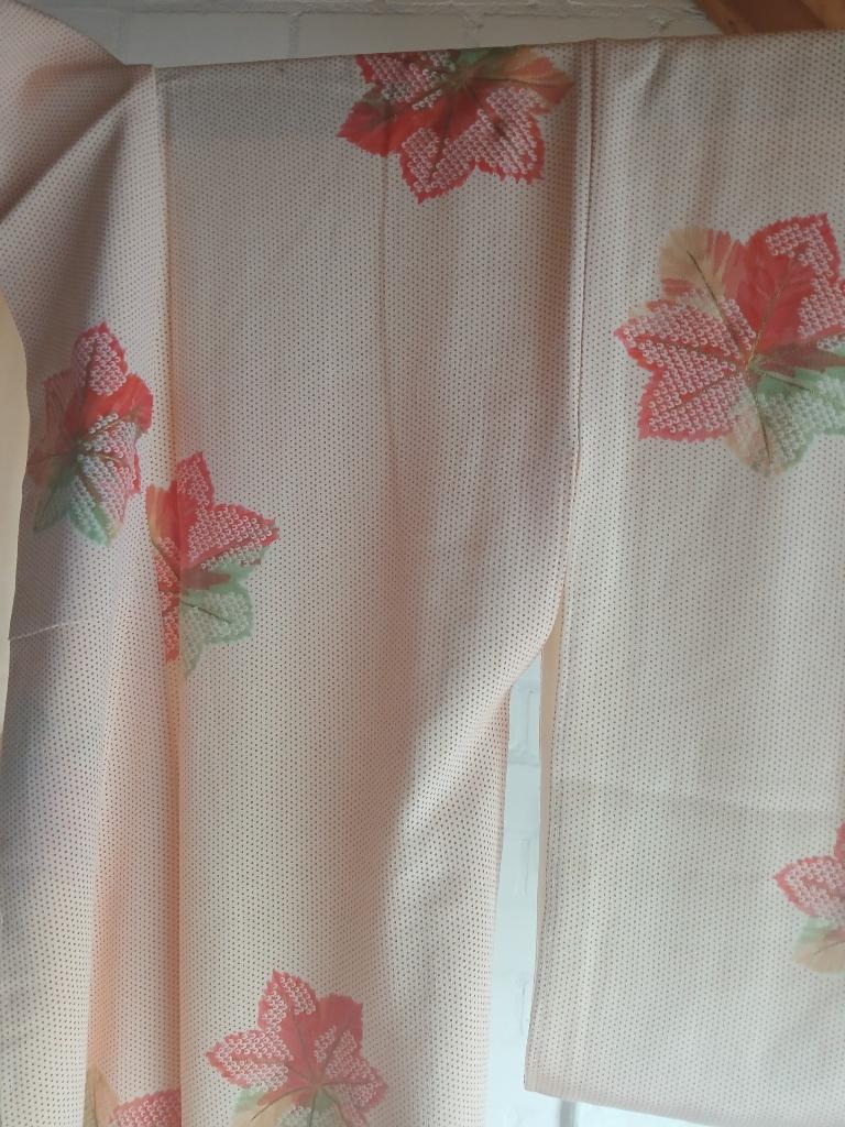 Traditionele Japanse Kimono momiji shibori, Ophalen of Verzenden