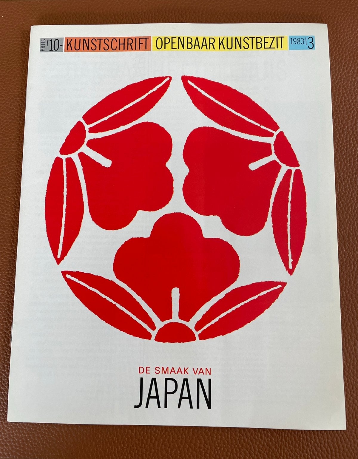 Kunstschrift 1983 nr 3 De smaak van Japan, Boeken, Ophalen of Verzenden