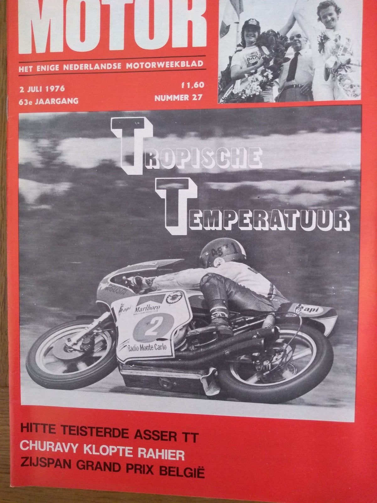 Weekblad Motor, Ophalen, Gelezen