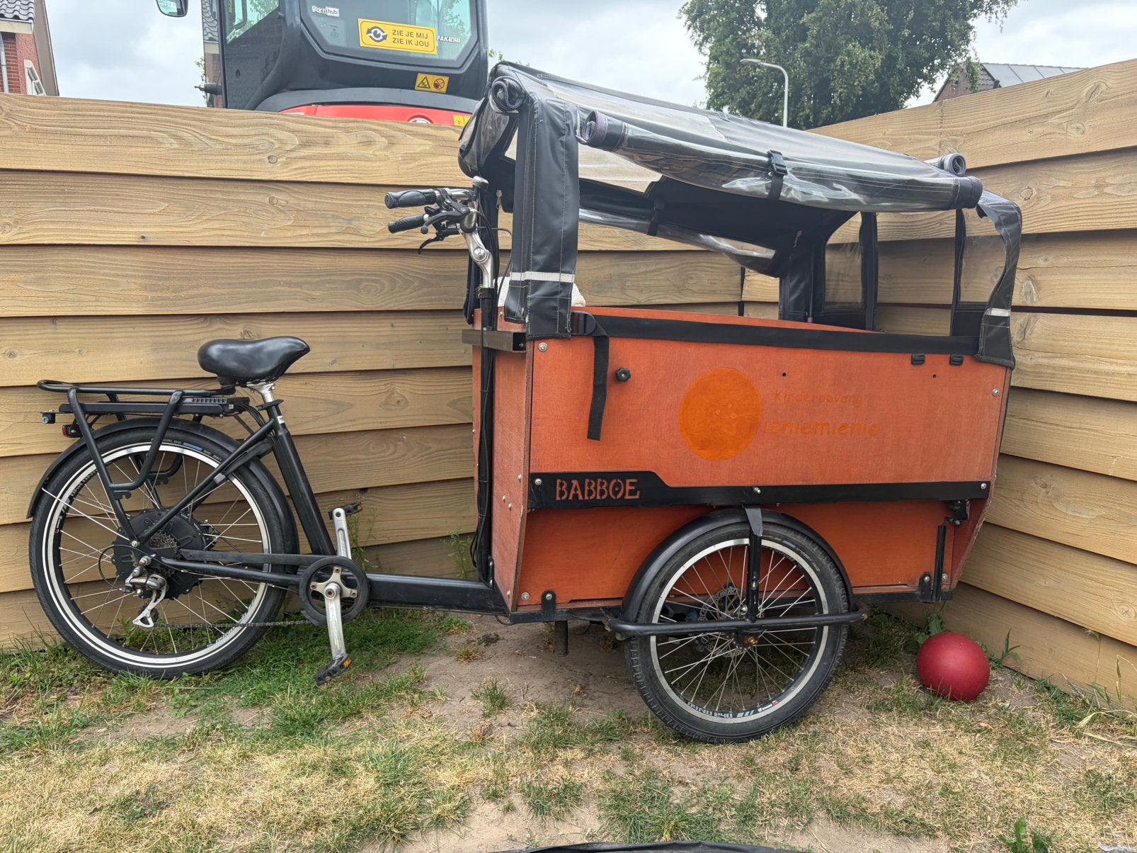 Babboe max e, Ophalen, Gebruikt, 4 kinderen of meer