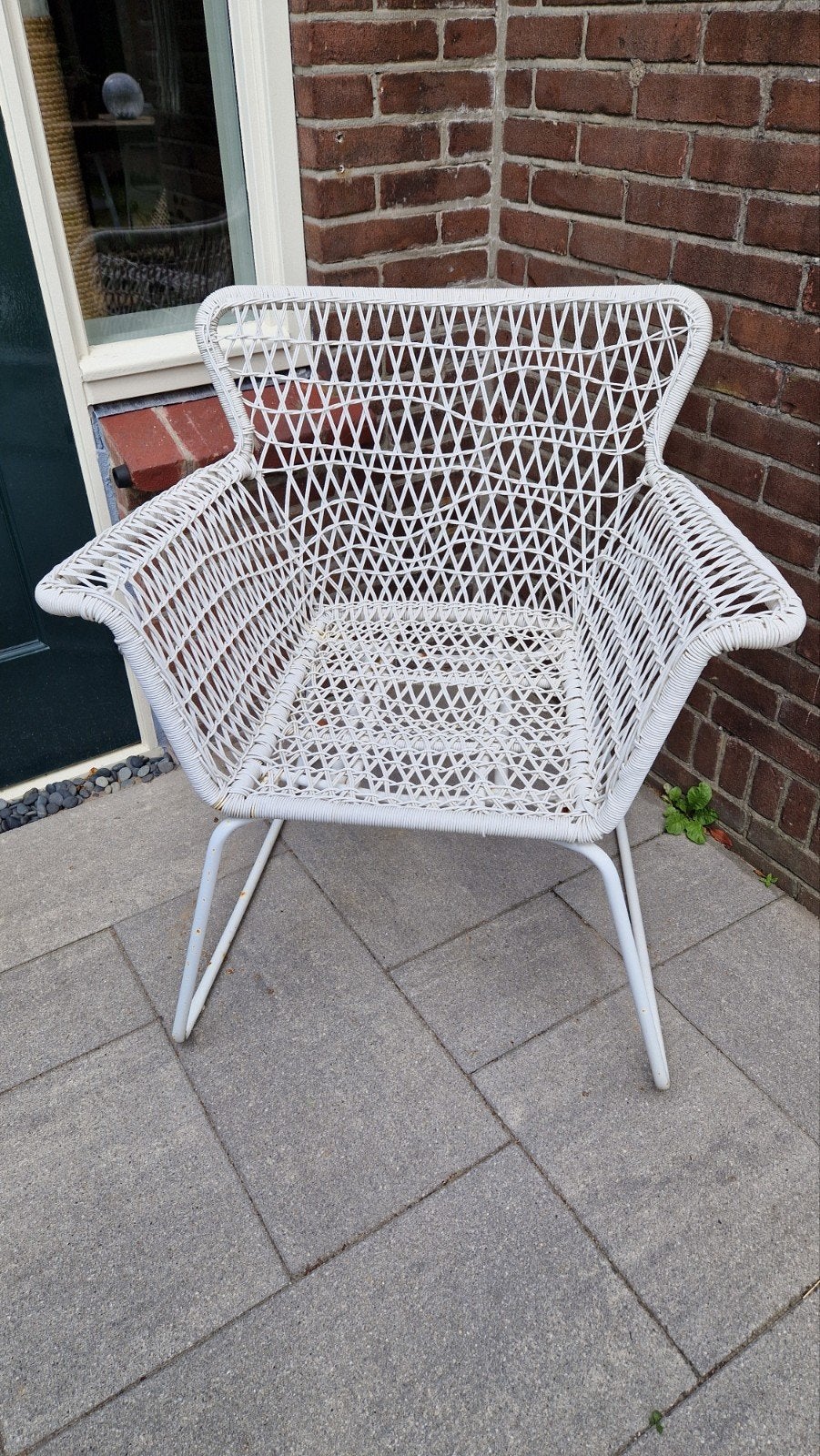 Ikea Hogsten tuinstoel, Ophalen, Gebruikt