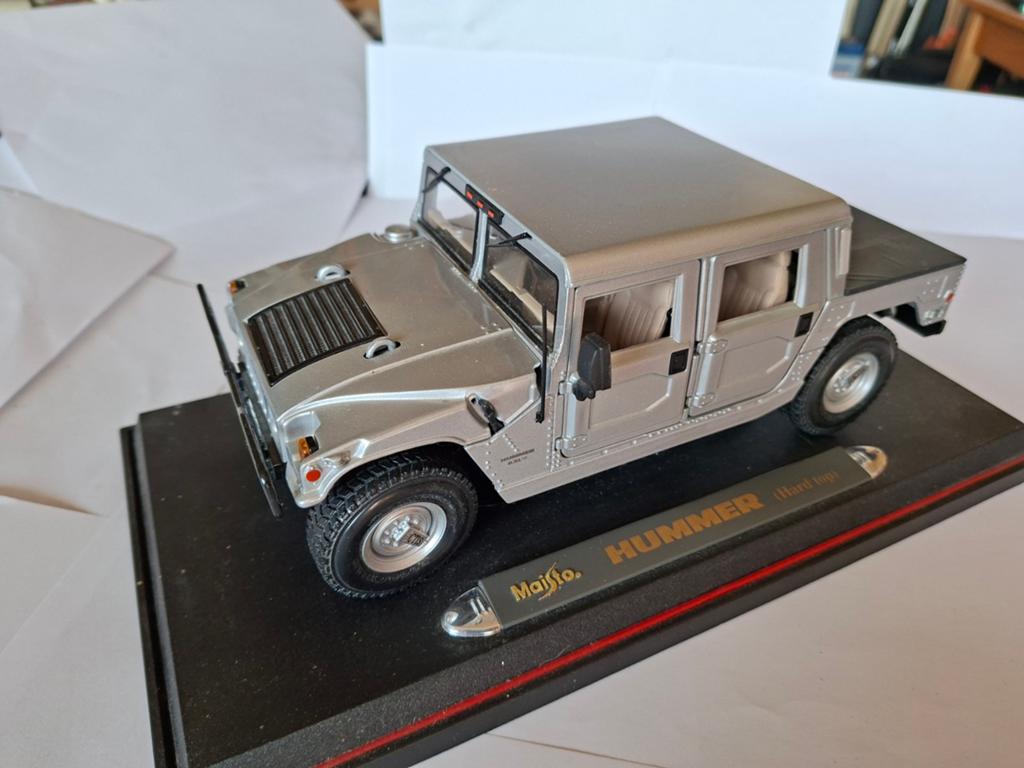 Hummer H2 Hard Top 2002 - 2010 1:18, Hobby en Vrije tijd, Modelauto's | 1:18, Ophalen of Verzenden, Zo goed als nieuw