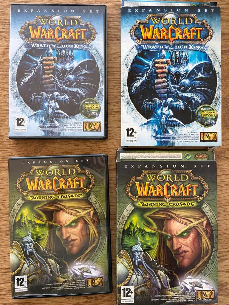 World of Warcraft: Burning Crusade & Wrath of the Lich King, Online, Gebruikt, Ophalen of Verzenden, Role Playing Game (Rpg)