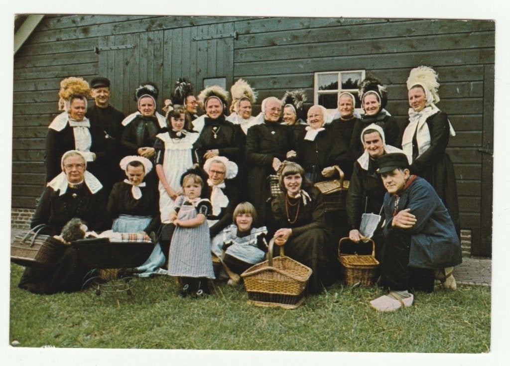 Raalte-Salland - Bottermarkt met folkloristische show- en da, Ophalen of Verzenden, 1980 tot heden, Ongelopen, Overijssel