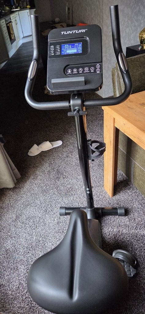 Tunturi Hometrainer – Zo goed als nieuw!, Sport en Fitness, Fitnessapparatuur, Ophalen, Overige materialen, Zo goed als nieuw