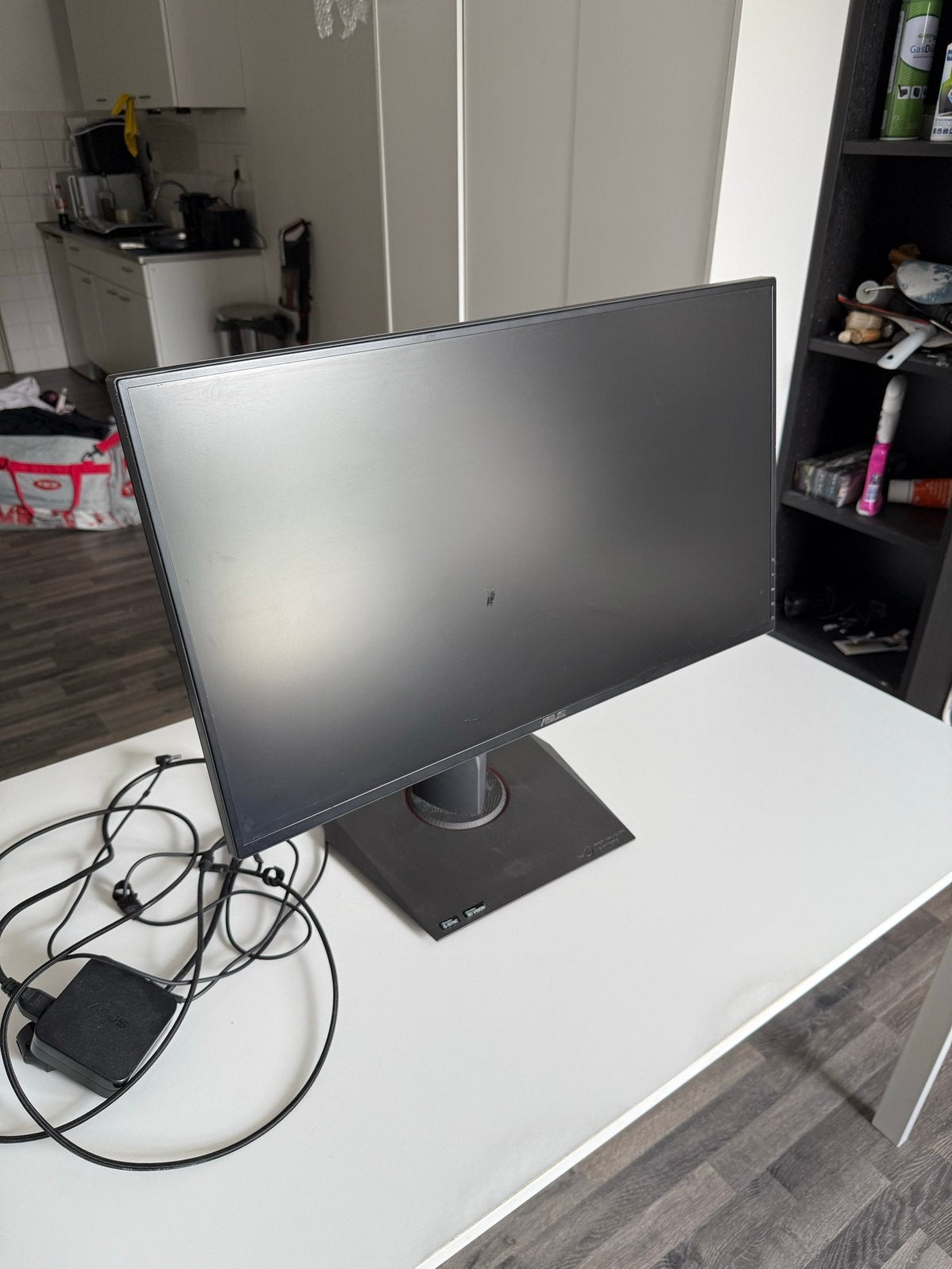 ASUS ROG SWIFT PG278Q 27 inch G-Sync 144Hz Gaming Monitor, Gebruikt, 101 t/m 150 Hz, In hoogte verstelbaar, 1 tot 2 ms